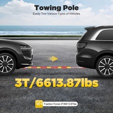 Iron Trailer Bar Towing Pole