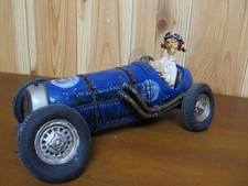 Guillermo Forchino Figurine Blue Racing Car / Bz