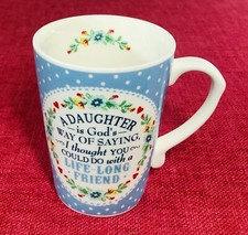 History And Heraldry, A Daughter is God's Way of Saying... Porcelain Mug