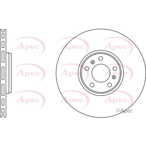 Brake discs vented for vw - 2x,