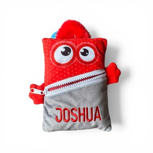 Worry monster red - worry,