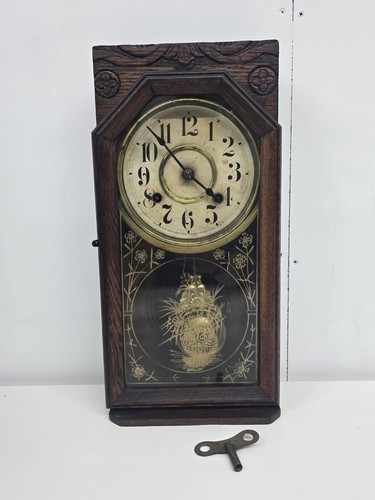 Antique new haven clock - antique,