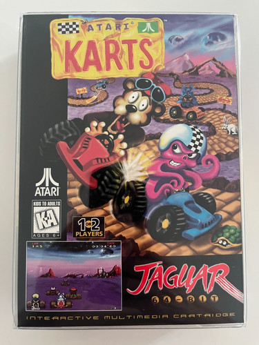 Atari karts jaguar box - atari,