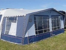Isabella Caravan Awning Capri Lux Blue With Steel Frame 19-20 1050cm - 1150cm