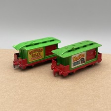 Vintage 1981 Wild West Corgi Juniors Train Carriages x2 B7