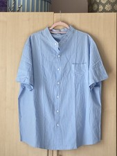 Linen Grandad Shirt Size 3XL