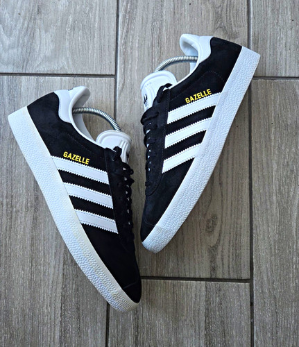 Adidas gazelle black white - adidas,