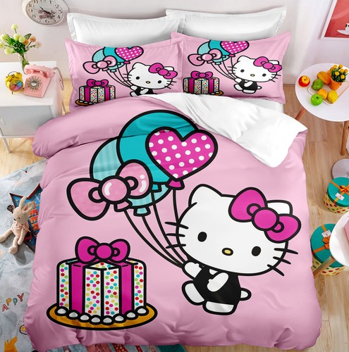 Hello kitty cat print duvet - cat,