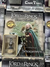 Eaglemoss Lord of the Rings Chess Collection Set 2 No. 52 Snowmane Knight (2008)