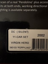 Revolution Trains . N Gauge Pendolino . 11 Car Set . Virgin Hero 390103