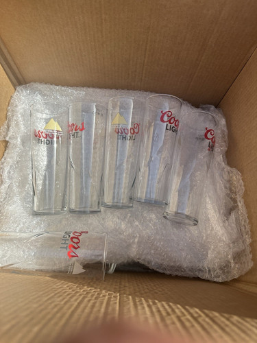 Coors light glass - light,