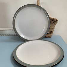 2 x Denby Jet Grey 26.5cm