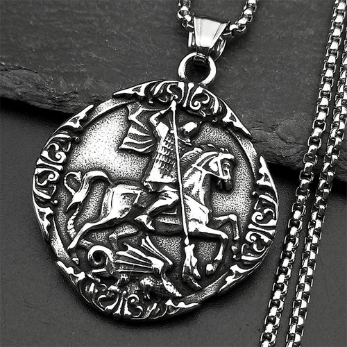 George necklace gold - st,
