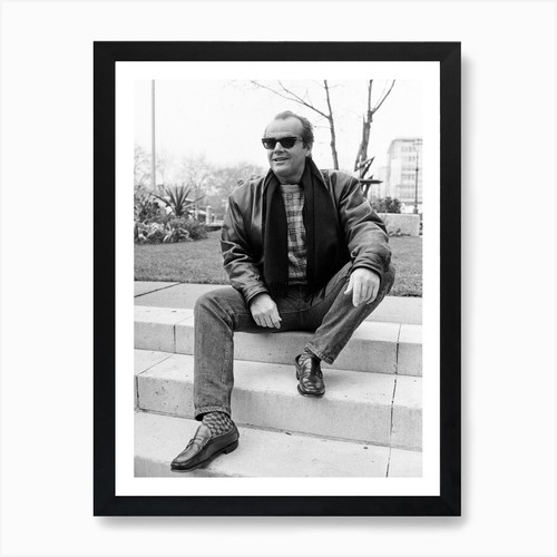 Jack nicholson art print - jack,