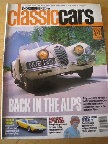 Classic cars sep 2000 - cars,
