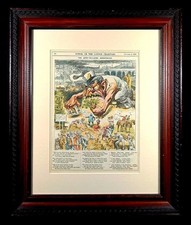 Antique 1892 Punch Cartoon The