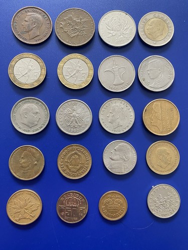 Old coins world mix - old, joblot