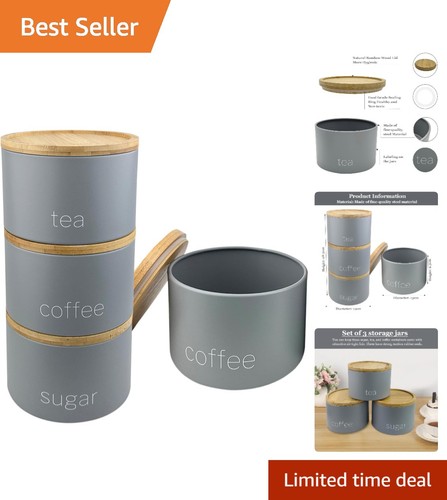 Durable stackable piece - stackable, 3-piece