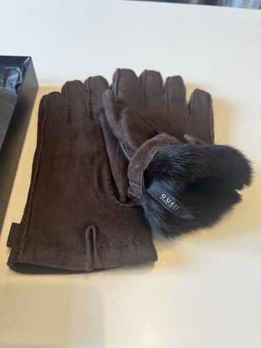 Gucci brown nappa leather and - gucci,