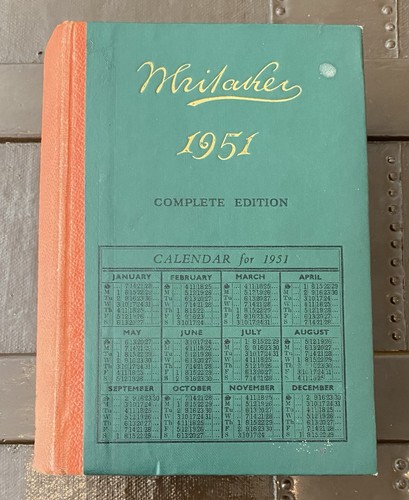 Copy whitakers almanac 1951 - almanac,