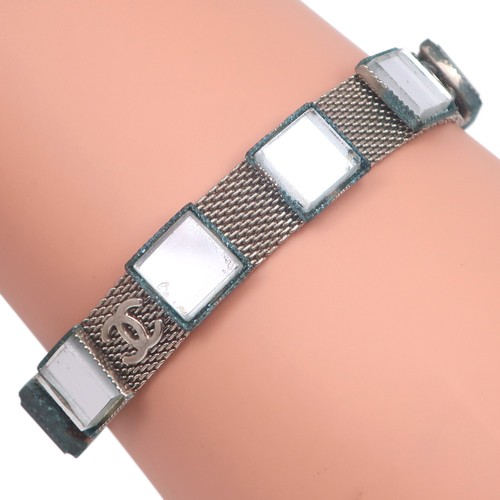 Chanel bracelet metallic 4g - metallic, 18.4g