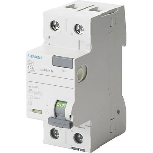 Siemens rccb pin 40a 03a - siemens,