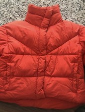 Topshop Red Puffer Jacket