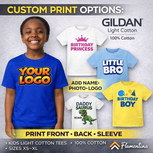 Personalised kids shirt - personalised, t