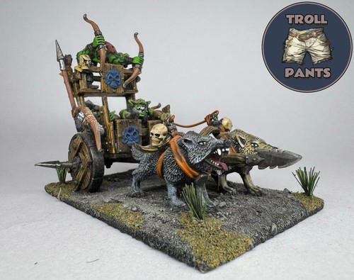 Goblin wolf chariot - wolf,