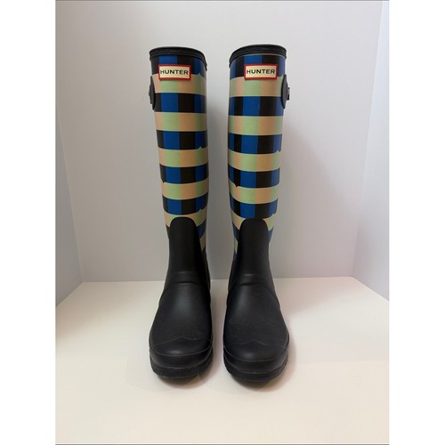 Hunter checkered tall rain - tall,