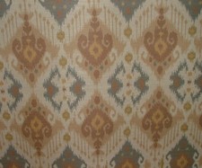 Boho Shell Ikat Linen Blend