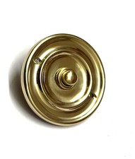 Paragon solid brass bell push - paragon,