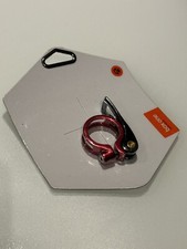 Box ONE 31.8mm Quick Release Seat Clamp Anodised Red BMX Race Cruiser Racing