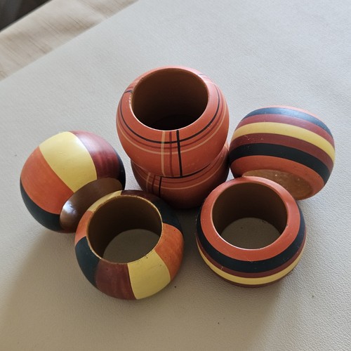 Set vintage wooden - of,