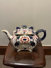 Antique Imari Pattern Teapot