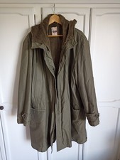 German Moleskin Parka Bundeswehr with Liner OD Jacket Army XXL
