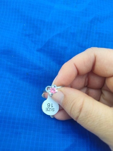 Heart birthstone ring - heart,
