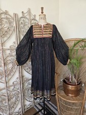 Vintage black Phool lurex