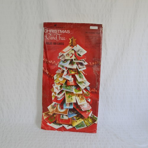 Vintage christmas card holder - christmas,