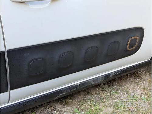 Citroen front door molding - front,