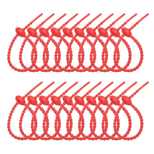 20pcs silicone cable - silicone, 8"