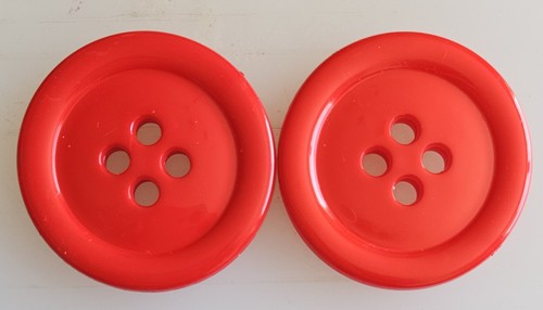 50mm large round - round, button