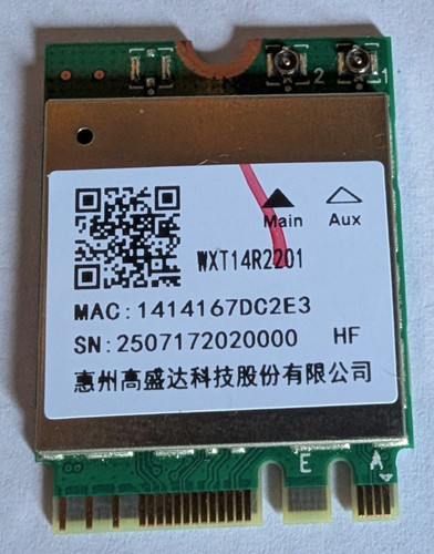 Rtl8852be wifi card - rtl8852be,