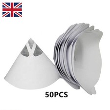 50PCS Paint Strainers 190 Micron Fine Filter Nylon Mesh Fine Mesh Paper Filter