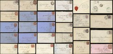 GB QV YORKSHIRE POSTMARKS