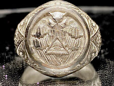 Masonic Ring SZ 13  Sterling