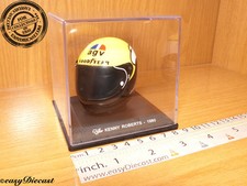 KENNY ROBERTS MOTO-GP AGV HELMET 1/5 1980 MINT!!!