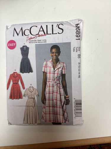 Mccalls m6891 shirtwaist - -,