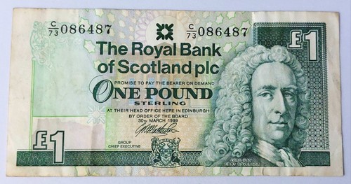 086487 1 one pound - 086487, £1