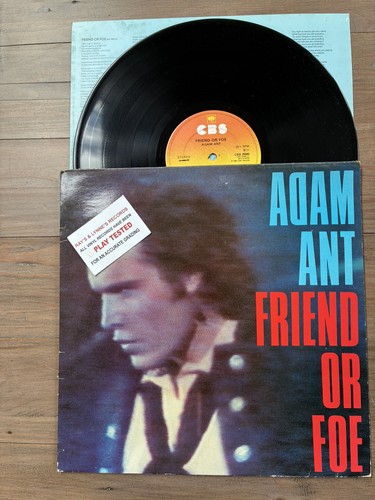 Adam ant friend foe - adam,
